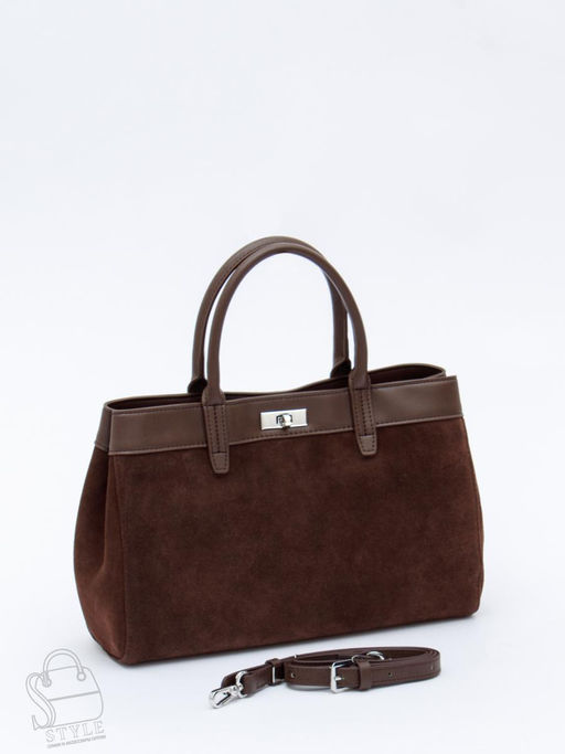 Сумка женская кожаная 999010NN coffee Natale Navetta в Новосибирске