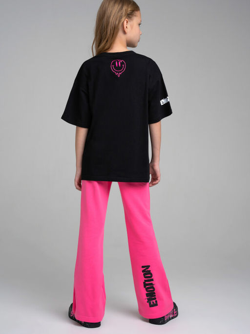 PlayToday / Комплект для девочки: футболка, брюки фото 3