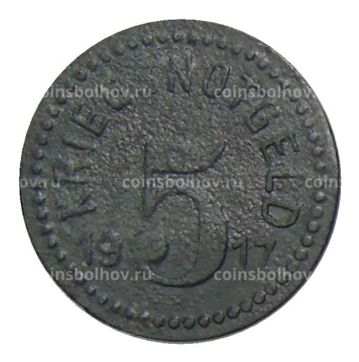 Монета 5 пфеннигов 1917 года Германия  Нотгельд Ламбрехт