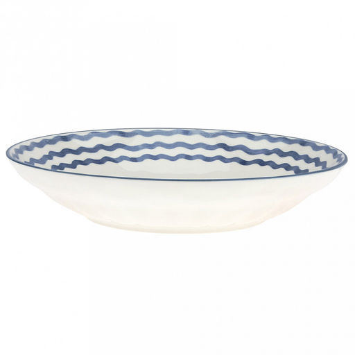 Сардиния Тарелка глубокая фарфоровая д206мм h40мм, 680мл, с деколью, отводка (Китай) - Домашняя мода фото 2