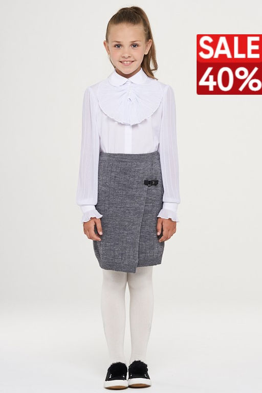 Юбка для девочек 183-7118 - Vay kids школа фото 3