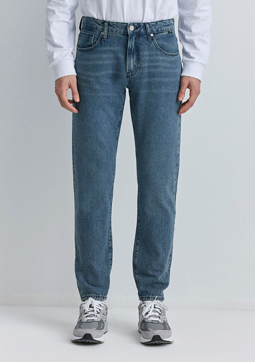 London Classic Denim Vintage Mavi Jean Pantolon  фото 3