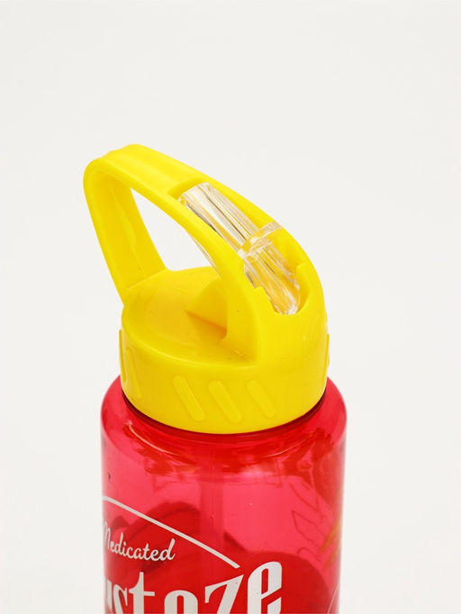 Бутылка-непроливайка пластиковая с трубочкой «Молния Маккуин», 750 мл, Тачки