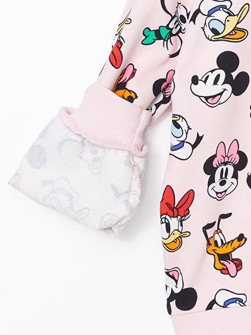 Bisiklet Yaka Minnie Mouse Bask?l? K?z ?ocuk Pijama ?st - Waikiki фото 2
