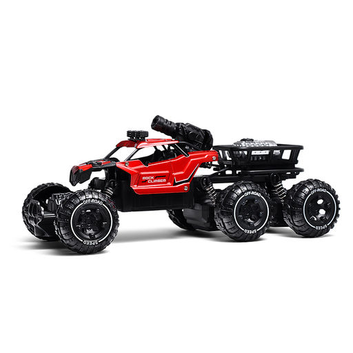 Машина "Погоня за монстрами" красный, р/у, 27 MHz, в коробке