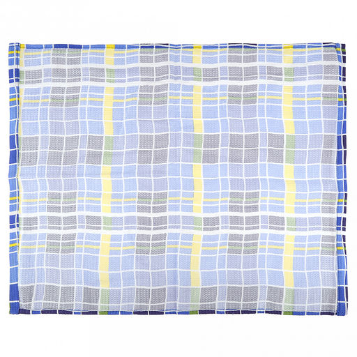 Салфетка хозяйственная 50х60см "Осетинская клетка", вафельное полотно, хлопок 100%, плотность 245г/м2, без упаковки, "Домашняя мода" (Россия)