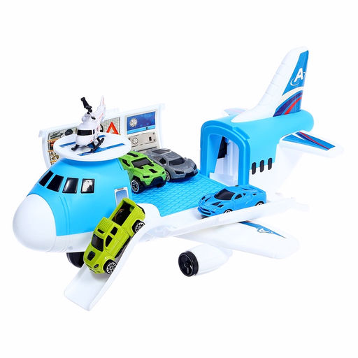Парковка детская Аэропорт, подвижные элементы, самолёт, с аксессуарами - Автоград фото 11