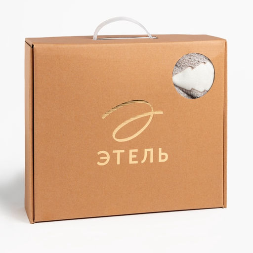 Плед с рукавами светящийся в темноте Этель. Елочки, 150?200 см, плотность 220 г/м?