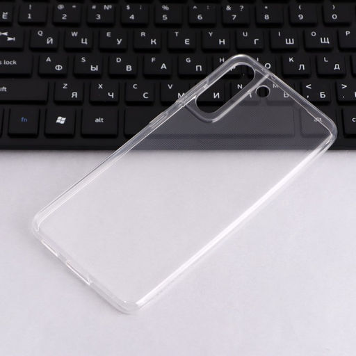 Чехол Innovation для Samsung Galaxy S21 FE, силиконовый, прозрачный