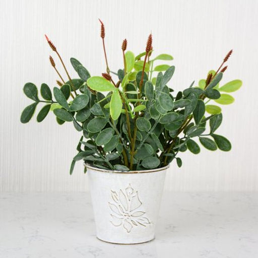 Цветочная композиция Зелень 27 см / 0213-147 /уп 96/ - Галеонтрейд фото 2