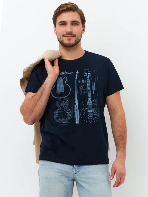 Футболка P511-06-886 d.blue - Primm фото 2