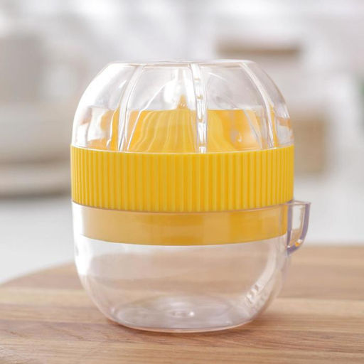 Цена за 2 шт. Соковыжималка для лимона Альтернатива, 7×7×8 см, пластик, жёлтый