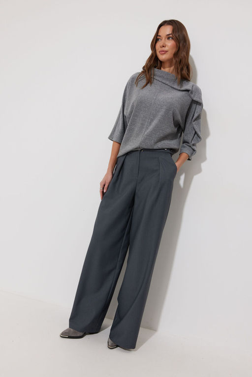 Джемпер LYUSHe 4265 серый  фото 4