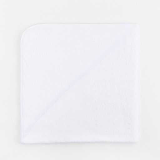 Полотенце уголок махровое Крошка Я 85х85 см, цвет белый, 100% хлопок, 320 г/м  фото 14