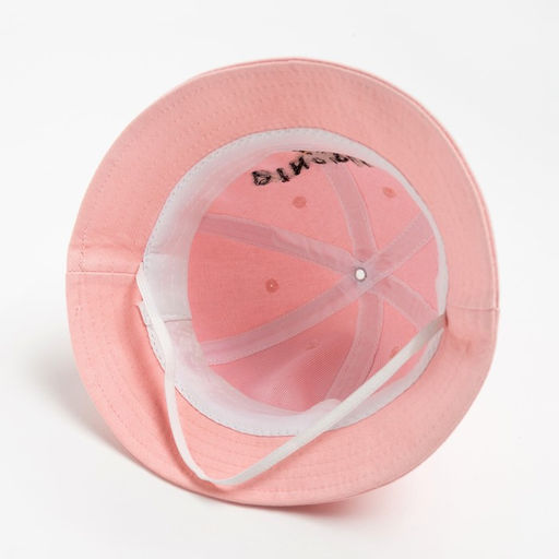 Панама для девочки MINAKU Dinosaur, розовая, размер 50