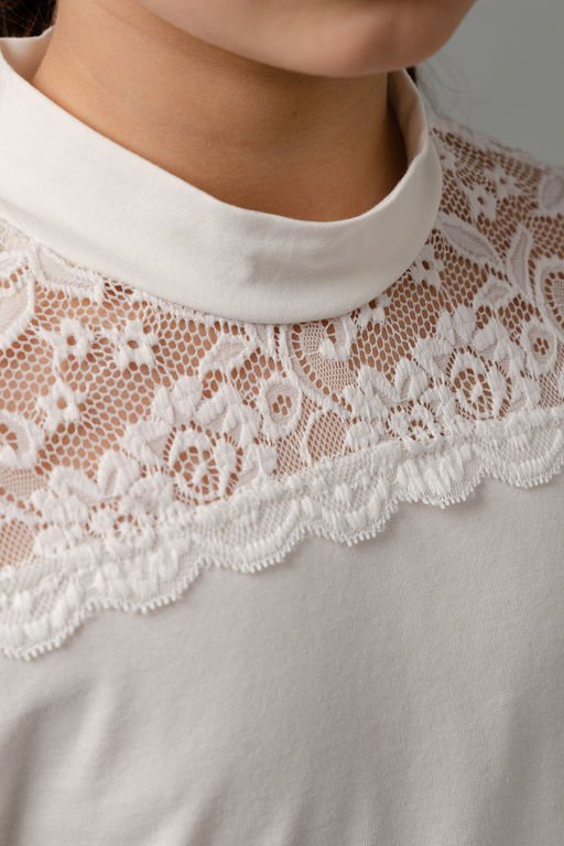 Кружевница блузка детская
