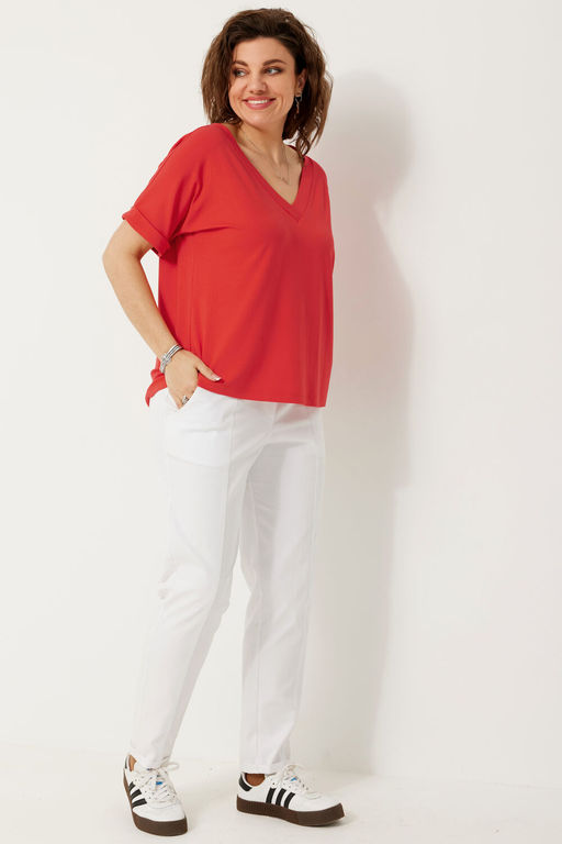 Топ BegiModa 4120 коралл