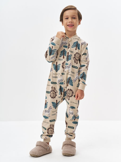 Комбинезон для сна для мальчика Сафари - Kogankids фото 6
