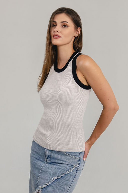 Арт.3202/2 Майка женская 44-46 (2 шт) Цвет:кофейный - Калинка фото 6