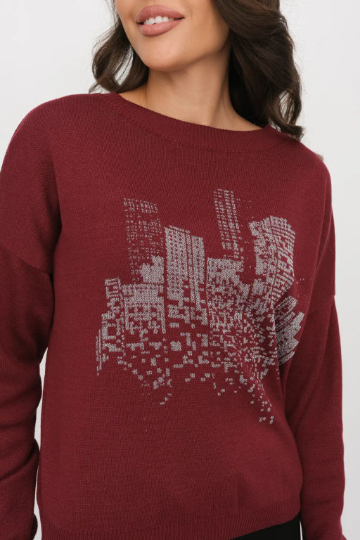 БЕЛАРУСЬ Джемпер Д 3522/бордо