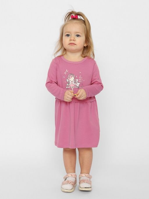 CRB wear/CSNG 63417-46-347 Платье для девочки,циклама/Ex.Cherubino фото 2