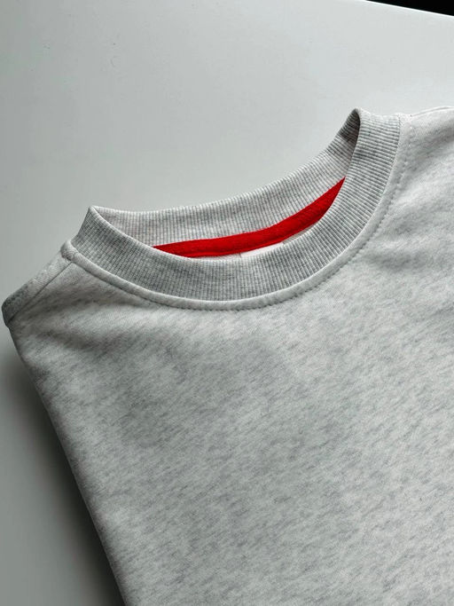 Свитшот для девочки 22-7633 св.серый - Mini maxi фото 9