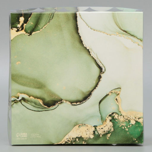 Цена за 5 шт. Коробка для печенья, кондитерская упаковка с пластиковой крышкой, «Лучшему учителю», 18×18×3 см