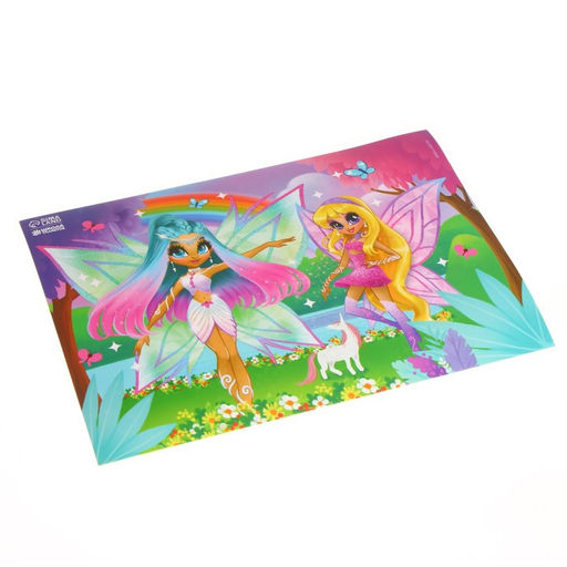 Коврик для лепки с нескользящим покрытием Волшебные феи 29.7х21 см - Школа талантов фото 3