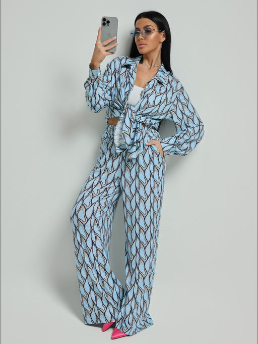 Парадиз костюм женский (небесный)