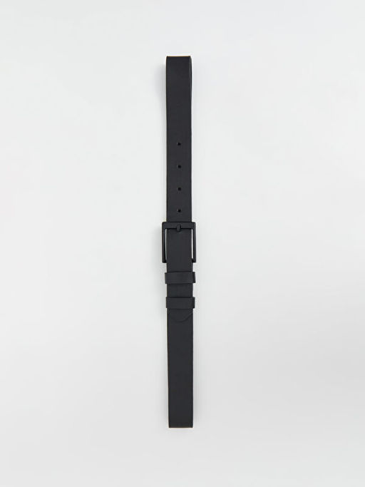 Deri G?r?n?ml? Erkek Kemer - Waikiki фото 2