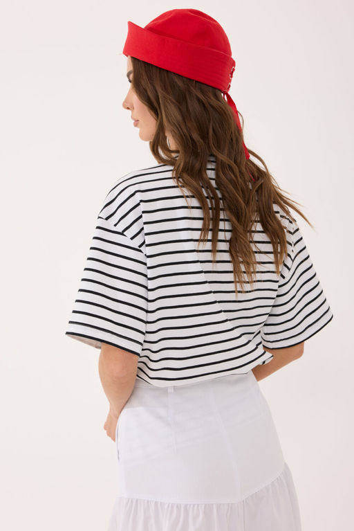 Джемпер LYUSHe 4070 полоска фото 2