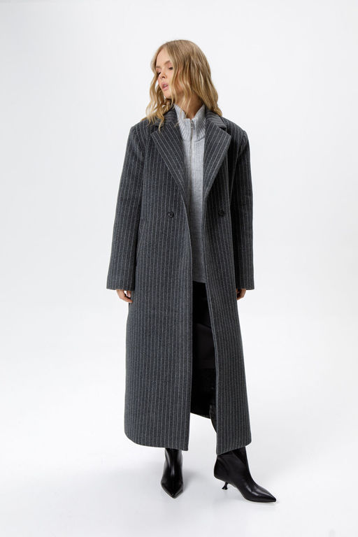 Пальто Pirs 6327 серый