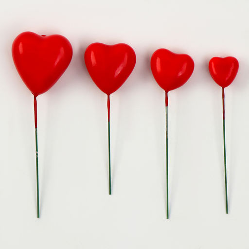 Набор для украшения Сердечки, цвет красный - Страна карнавалия фото 8