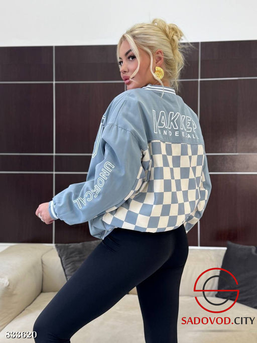 Бомбер с надписью женский - Bruno фото 9