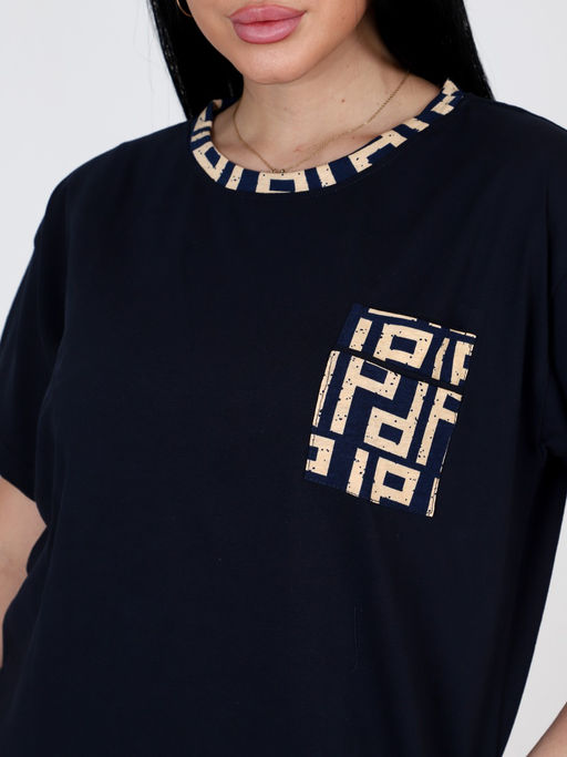 3122 ПИЖАМА (ШОРТЫ) (Фенди) - А-дина фото 7