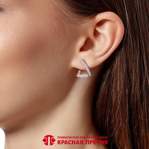 СЕРЬГИ 33816805Д - Красная пресня фото 2