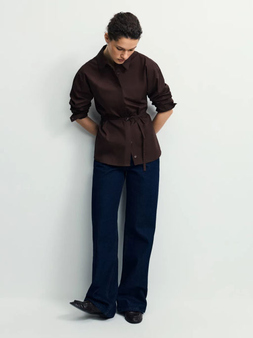 Блуза из хлопка / Zarina  фото 3