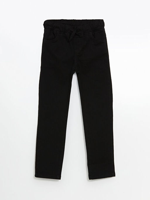 Beli Lastikli Erkek ?ocuk Okul Pantolonu