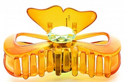 Заколка-краб PU0027 рыжий