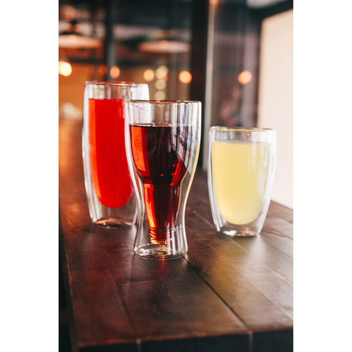 Стакан стеклянный с двойными стенками Хайбол, 450 мл - Simaland фото 4