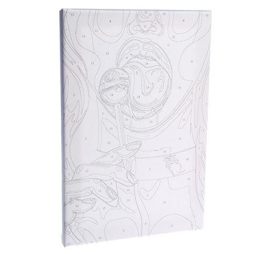 Картина по номерам на холсте с подрамником Сладкоежка, 20х30 см - Школа талантов фото 2