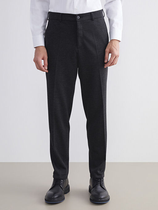 Slim Fit Erkek Tak?m Elbise Pantolonu - Waikiki фото 2