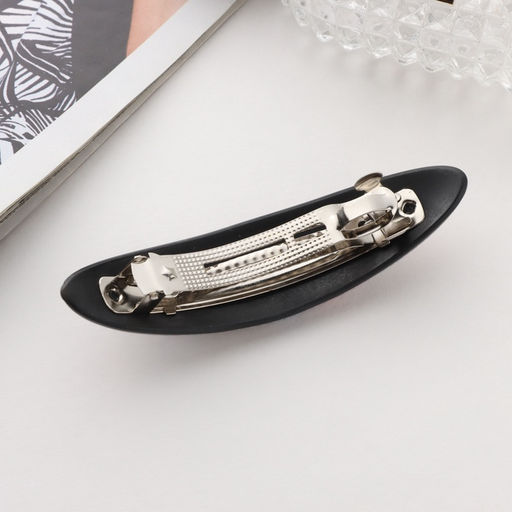 Цена за 2 шт. Заколка-автомат для волос "Сильва" весна узоры, 9,5 см, микс