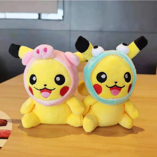 Мягкая игрушка брелок Пикачу в шапочке 10 см - Storyland фото 2