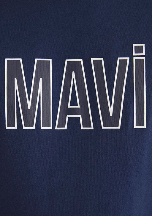 Mavi Logo Bask?l? Lacivert Ti??rt  фото 7