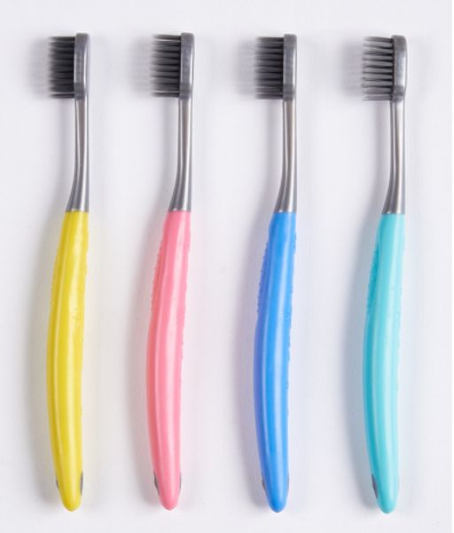 Зубная щетка с бамбуковым углем "Хаони"