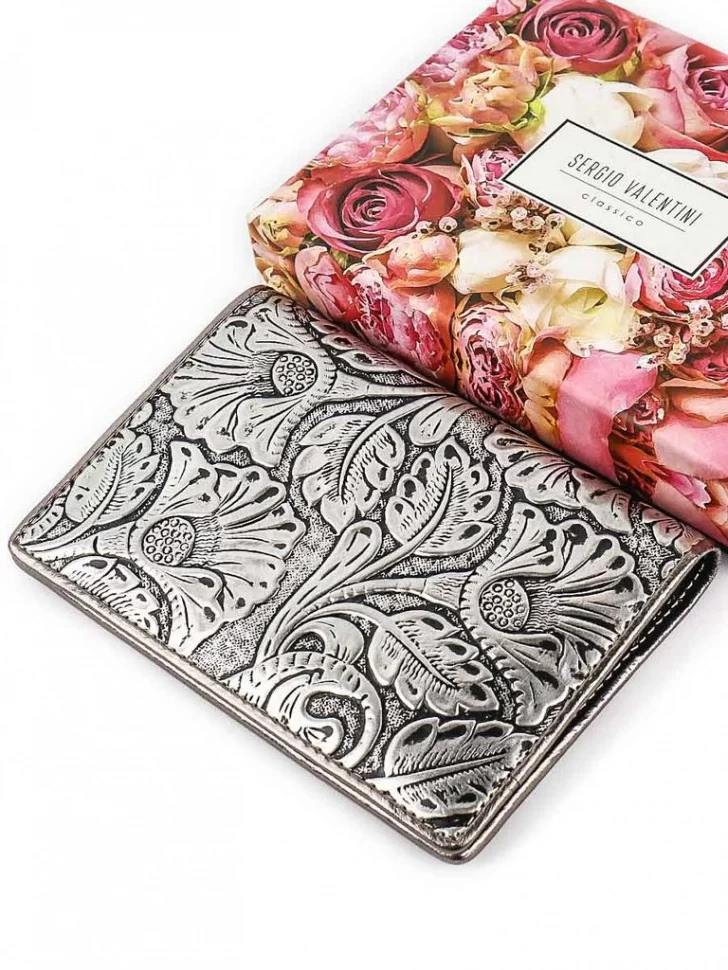 Женская кожаная обложка для паспорта Sergio Valentini СВ 8155-005/2  фото 3