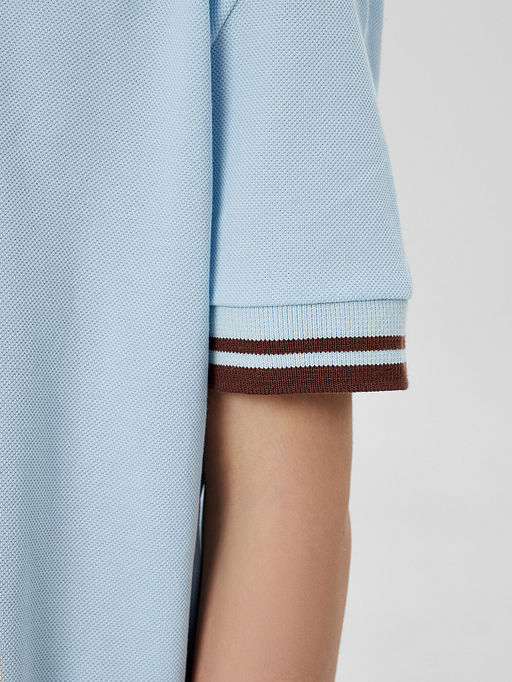 Поло для мальчиков голубое - Mark formelle фото 5