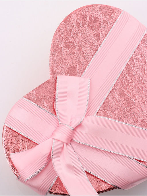 Набор подарочных коробок сердце 3 в 1, розовый, 22?20?9; 18.5?17?7.5; 16?14?6 см