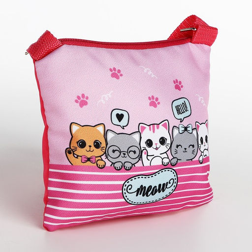 Набор подарочный для девочки Котята, сумка, блокнот - NAZAMOK KIDS фото 3